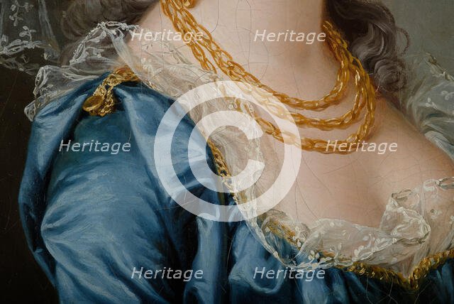 Portrait thought to be Philiberte-Orléans Perrin de Cypierre, Countess of Maussion, 1787. Creator: Adelaide Labille-Guiard.