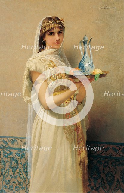 Servant, 1880. Artist: Lefebvre, Jules Joseph (1836-1911)