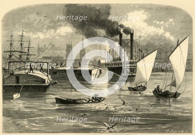 'The Mississippi at New Orleans', 1872.  Creator: A. Measom.
