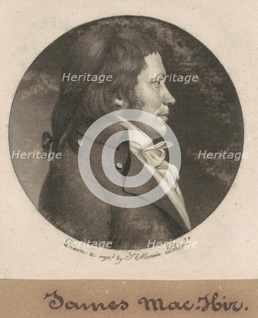 James Machir, 1799. Creator: Charles Balthazar Julien Févret de Saint-Mémin.