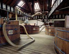 Vats at Sarsons Vinegar Factory, Stourport, Worcestershire, 2000. Artist: JO Davies