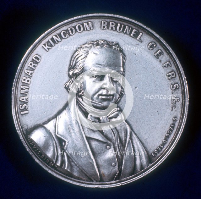 Isambard Kingdom Brunel, English civil and mechanical engineer. Artist: Unknown