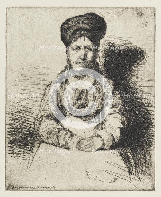 La Rétameuse, 1858. Creator: James Abbott McNeill Whistler.