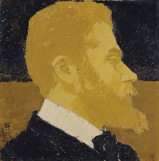 Self-portrait, 1909. Creator: Giacometti, Augusto (1877-1947).