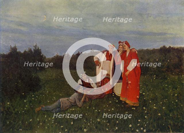 'Spring Song', 1892, (1965). Creator: Konstantin Korovin.