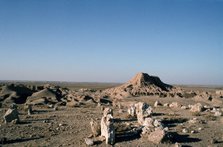 Ziggurat, Ashur, Iraq, 1977.