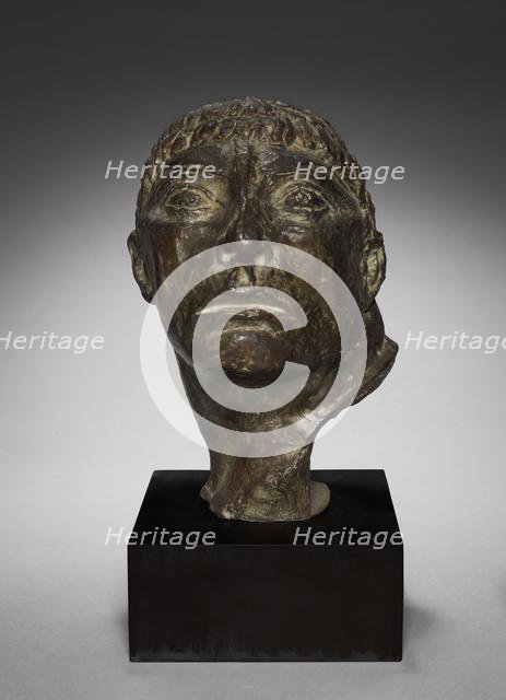 Mask of Hercules, 1909. Creator: Emile Antoine Bourdelle (French, 1861-1929).