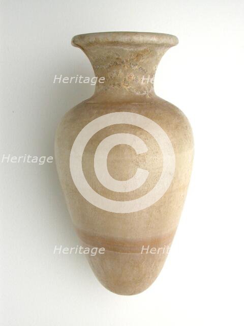 Vessel, Egypt, New Kingdom, Dynasty 18-20 (about 1550-1069 BCE) ?. Creator: Unknown.