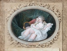 Boudoir scene. Creator: Mallet, Jean-Baptiste (1759-1835).