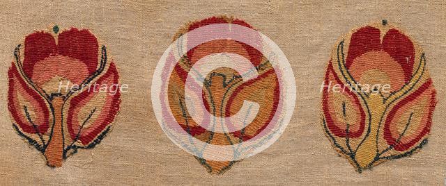 Fragments from a Curtain, 300s - 500s. Creator: Unknown.