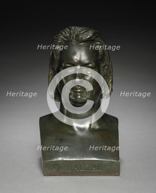 Head of Balzac, 1844. Creator: Pierre-Jean David d'Angers (French, 1788-1856).
