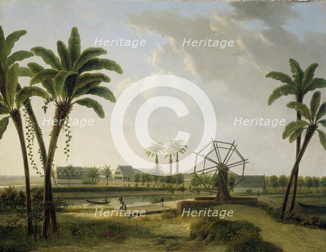 View of the Coffee Plantation Marienbosch in Surinam, 1829-1876. Creator: Willem de Klerk.