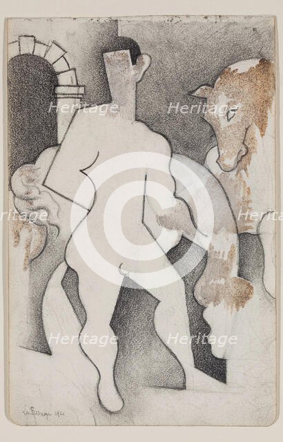 Groom, 1921. Creator: Roger de la Fresnaye.