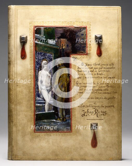 Les Soliloques du Pauvre, 1897. Creator: Alfred-Bernard Meyer.