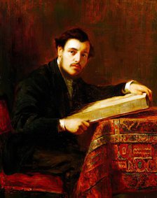 Professor William Robertson Smith, MA LLD, c1894. Creator: Archibald David Reid.