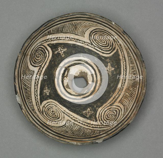 Bowl with Geometric Design (Four- part Scroll), 1000- 1150. Creator: Unknown.