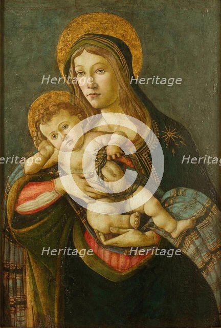 The Virgin and the Child with the Crown of Thorns and Three Nails, 1477. Creator: Botticelli, Sandro (1445-1510).