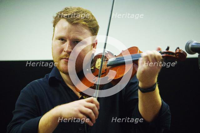 Ben Holder, Deanwood Park Golf Course, Newbury, Berks, 13 October 2019. Creator: Brian O'Connor.