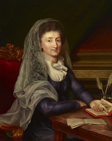 Portrait of Countess Rozalia Tarnowska née Czacka (Copy), 1856. Creator: Feliks Hanusz.