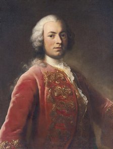 Portrait of Franz Carl von Soyer, 1750. Creator: Georg Desmarees.