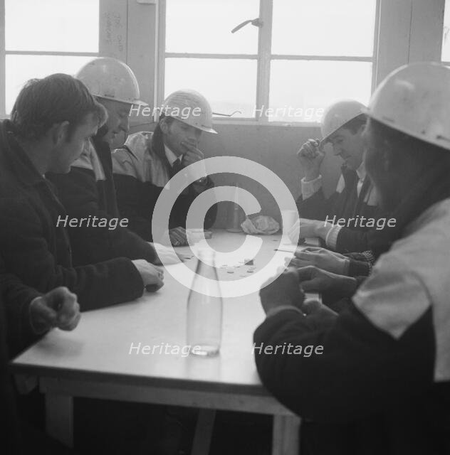 Heathrow Airport, BEA Servicing Hangar, Heathrow, Hillingdon, London, 07/04/1970. Creator: John Laing plc.