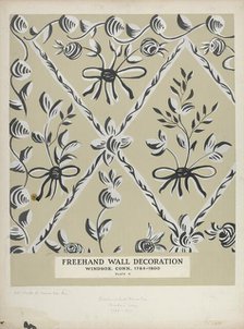 Free Hand Decoration, c. 1939. Creator: Michael Lauretano.