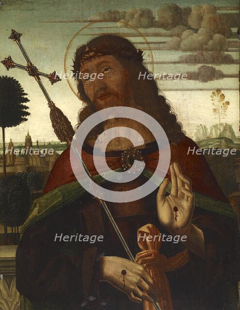 Christ as the Saviour, c1510. Creator: School of Parma.