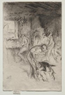 The Little Forge. Creator: James McNeill Whistler (American, 1834-1903).