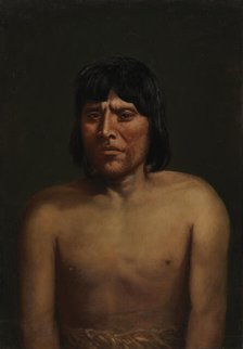 Araucanian Man, ca. 1890-1892. Creator: Unknown.