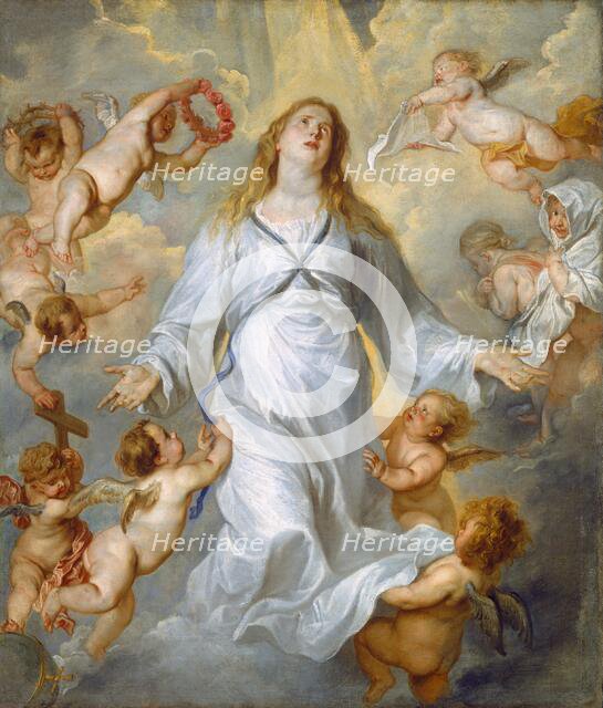 The Virgin as Intercessor, 1628/1629. Creator: Anthony van Dyck.