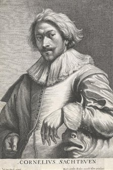 Cornelis Saftleven. From Icones principum virorum ('The Iconography'),  before 1641. Creator: Lucas Vorsterman.