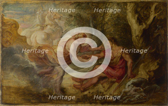 Aurora abducting Cephalus, ca 1636. Artist: Rubens, Pieter Paul (1577-1640)