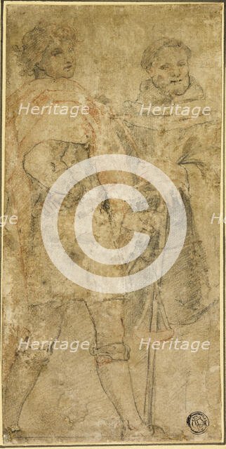 Saint Michael and San Giovanni Gualberto, n.d. Creator: Unknown.