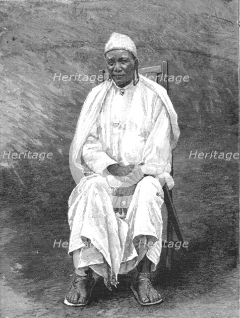 ''The Sultan of Mosci and Chaga', 1891. Creator: Unknown.