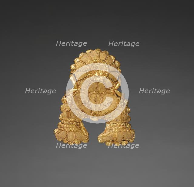 Triratna Pendant, 185-72 BC. Creator: Unknown.