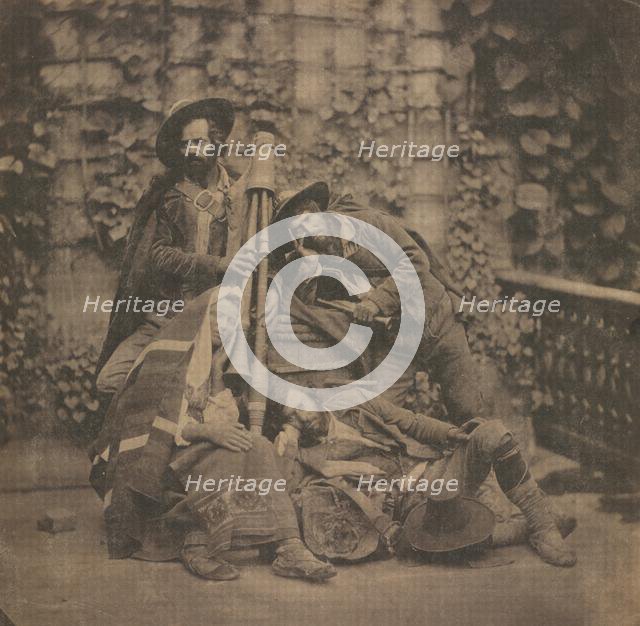 Untitled (Pifferari), c. 1851-1855. Creator: Unidentified Photographer.