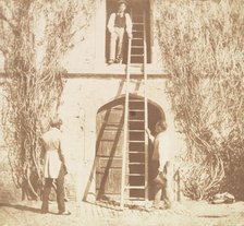 The Ladder, April 1844. Creator: William Henry Fox Talbot.