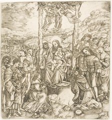 The Adoration of the Magi, about 1530. Creator: Cristofano di Michele Martini.