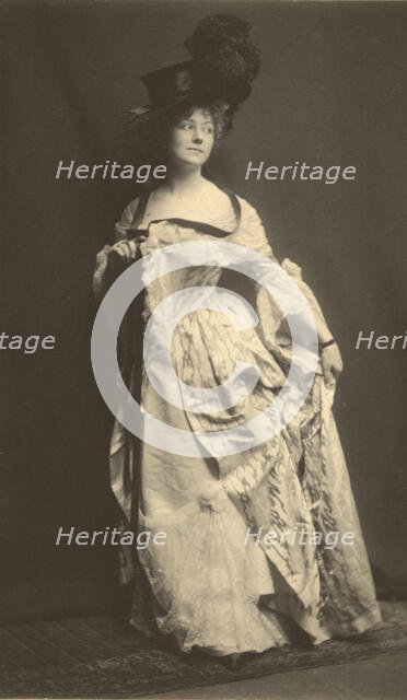 Elsie Leslie, 1899. Creator: Zaida Ben-Yusuf.