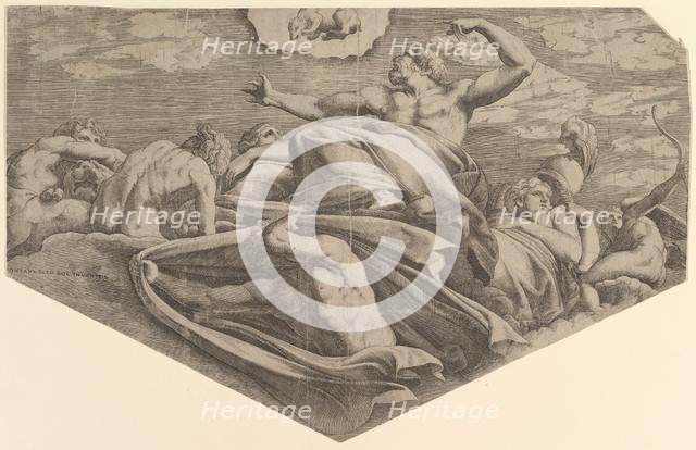 Jupiter and Callisto, 1540-56. Creator: Master FG.