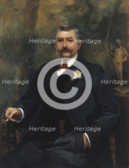 Portrait d'Ernest Cognacq, 1903. Creator: Jeanne-Magdeleine Favier.