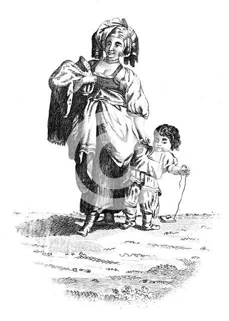 'A Russian Woman', 19th century. Artist: Unknown