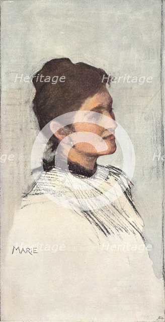 'Marie', c19th century. Artists: Elizabeth Adela Forbes, Ralph Nevill.