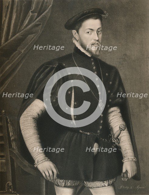 'Philip II of Spain', c16th century, (1904). Artist: Unknown.
