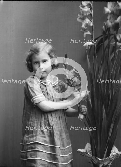 McCormick, Medill, child of, portrait photograph, 1927 May 8. Creator: Arnold Genthe.