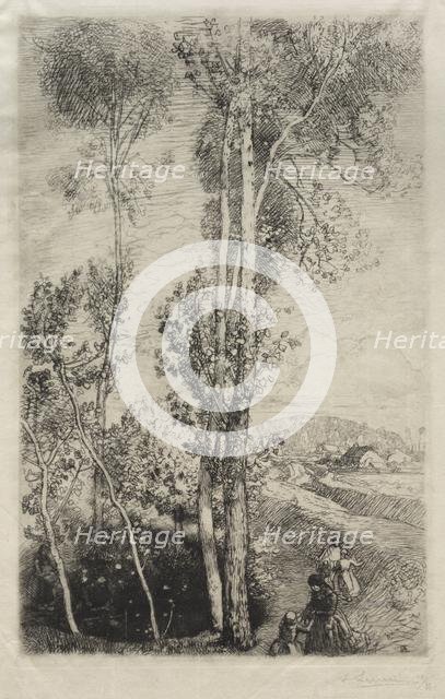 La Petite Mare, 1908. Creator: Auguste Louis Lepère (French, 1849-1918).