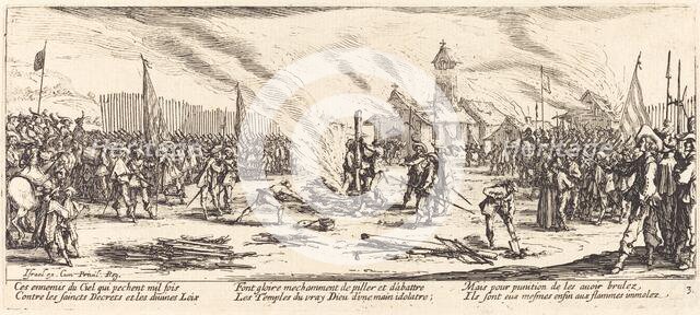 The Stake, c. 1633. Creator: Jacques Callot.