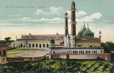 'The Great Embambara & Mosque. Lucknow', c1900.  Artist: Unknown.