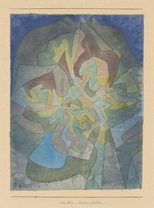 Blumen in der Vase (Flowers in the Vase) , 1929.