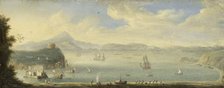 View of the Gulf of Naples, 1675-1750. Creator: Unknown.